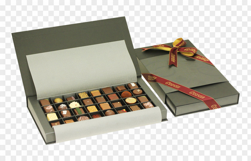 Box Cocosia Chocolates Praline Black PNG