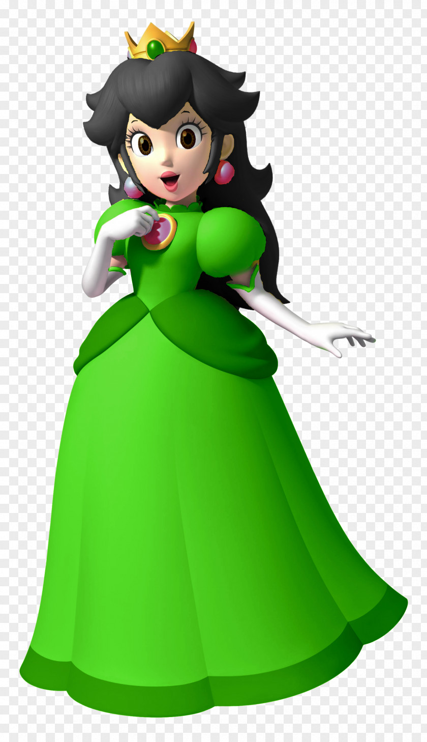 Saint Patrick's Day Princess Peach Daisy Mario Bros. Rosalina PNG