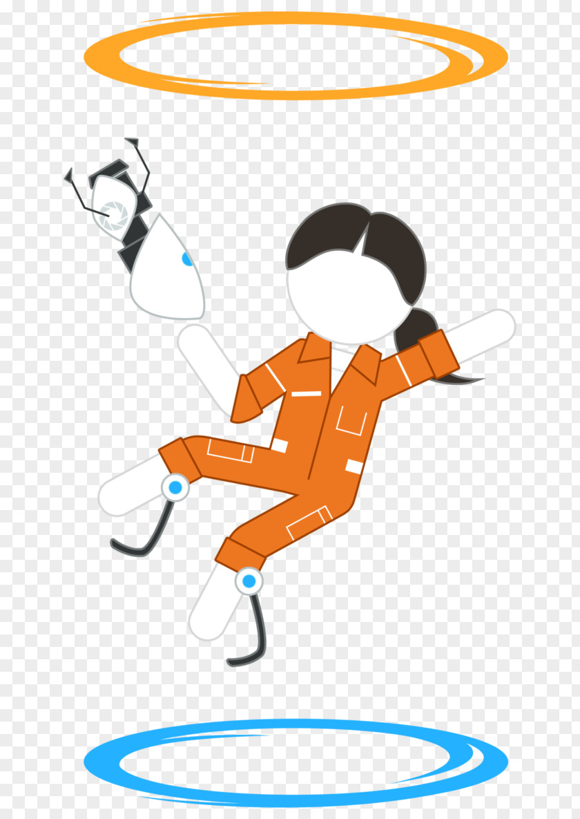 The Simplicity Portal 2 Chell Clip Art PNG