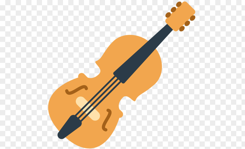 Violin Violone Cello Viola Emoji PNG