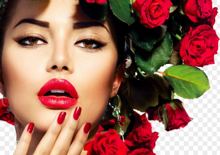 Woman Lip Beauty Parlour Red Cosmetics PNG
