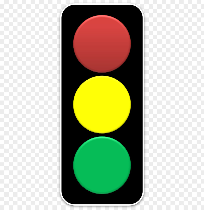 Yellow Stoplight Traffic Light Clip Art PNG