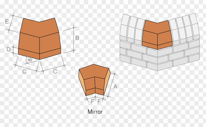 Angle Internal Template Brick PNG