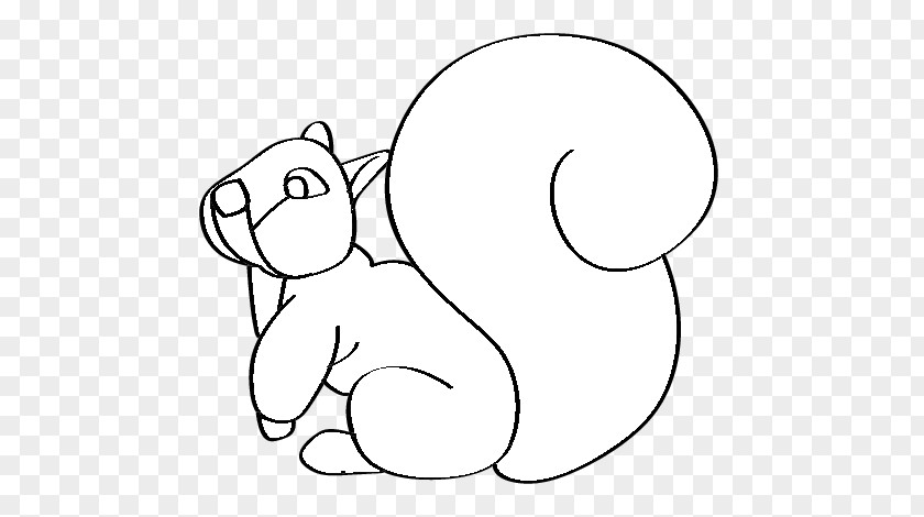 Ardilla Outline Drawing Tree Squirrel Image Coloring Book Painting PNG
