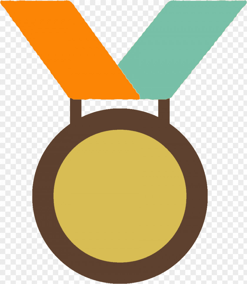 Cartoon Gold Medal Clip Art PNG