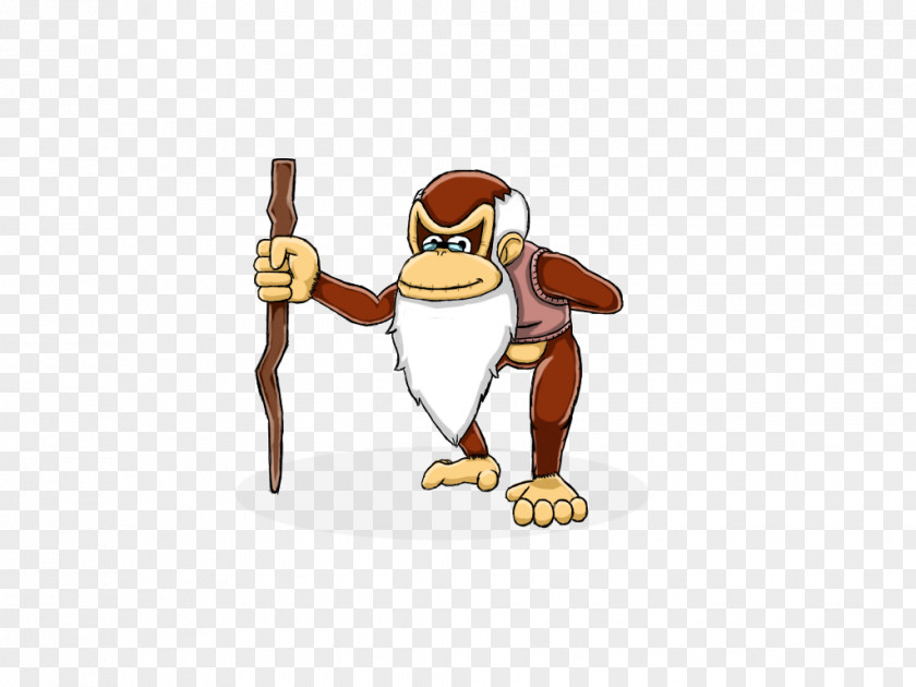 Cranky Kong Owl Flightless Bird Beak Monkey PNG