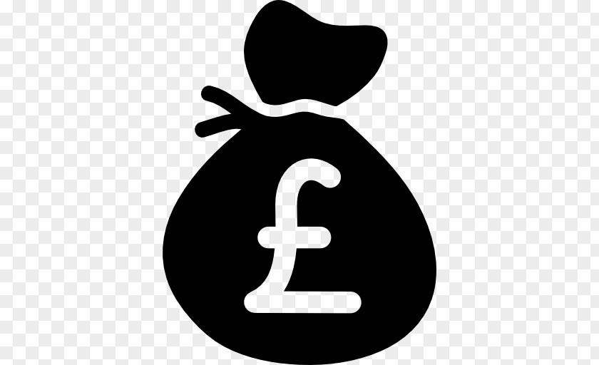 Money Bag Pound Sign Sterling Currency Symbol PNG