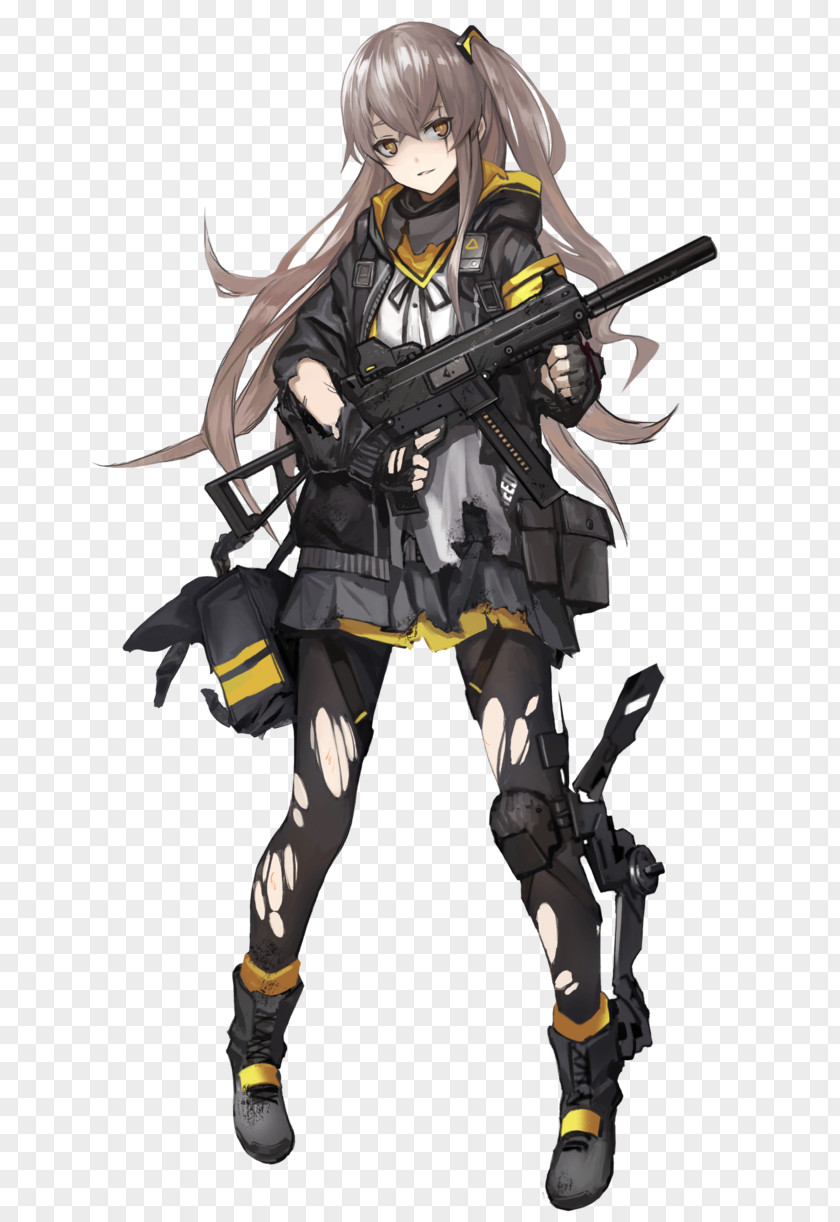 Weapon Girls' Frontline Heckler & Koch UMP Firearm Gun PNG