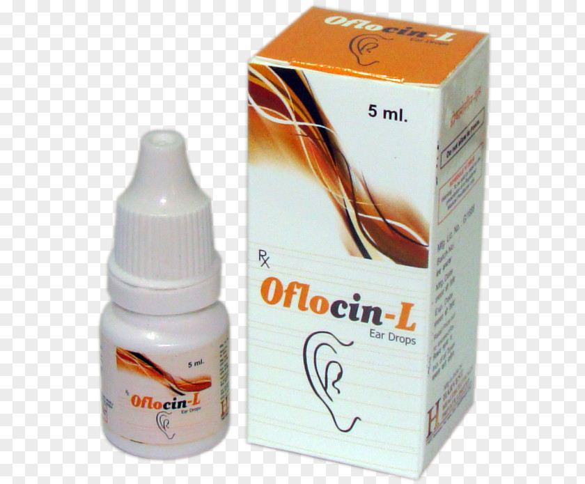 Ear Ofloxacin Drops Lidocaine Clotrimazole Pharmaceutical Drug PNG