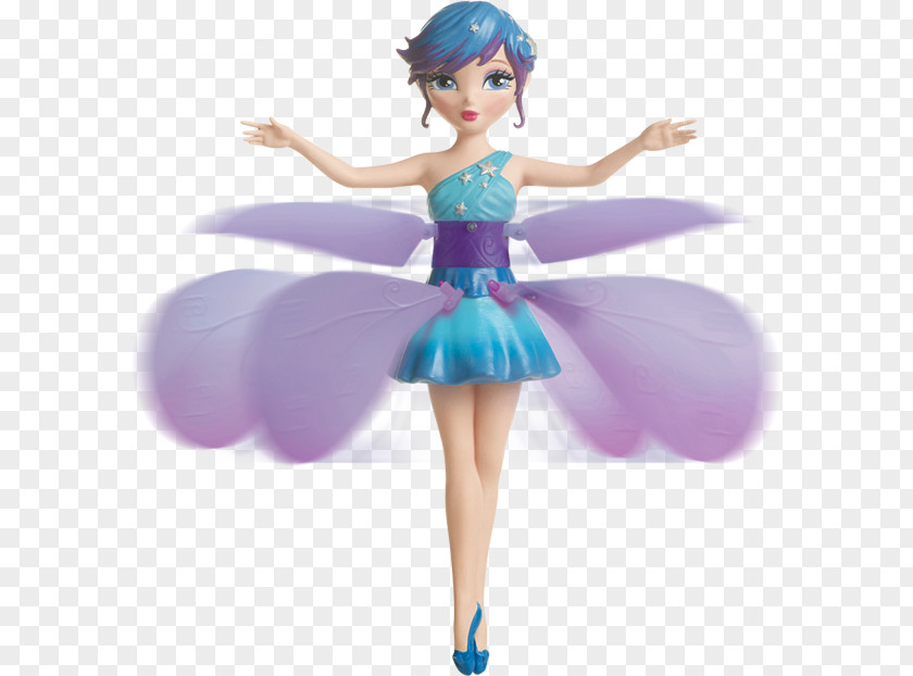 Fairy Flutterbye Flying Flower Doll Toy Game PNG