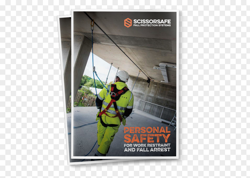 Fall Protection Arrest Scissorsafe Ltd Safety Harness Falling PNG