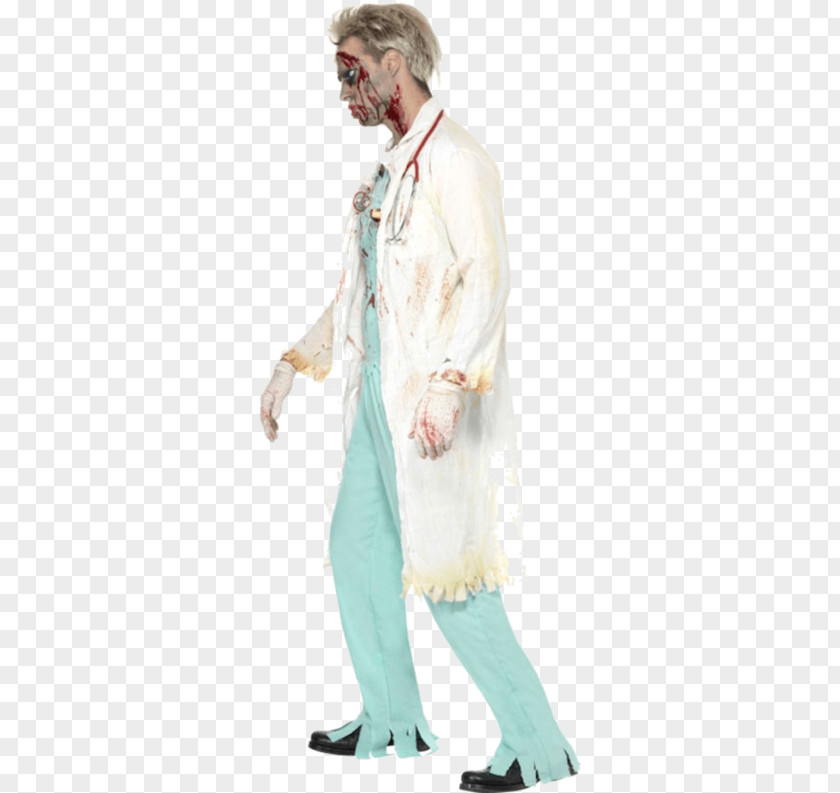 Halloween Zombie Doctor Costume Smiffys Party PNG