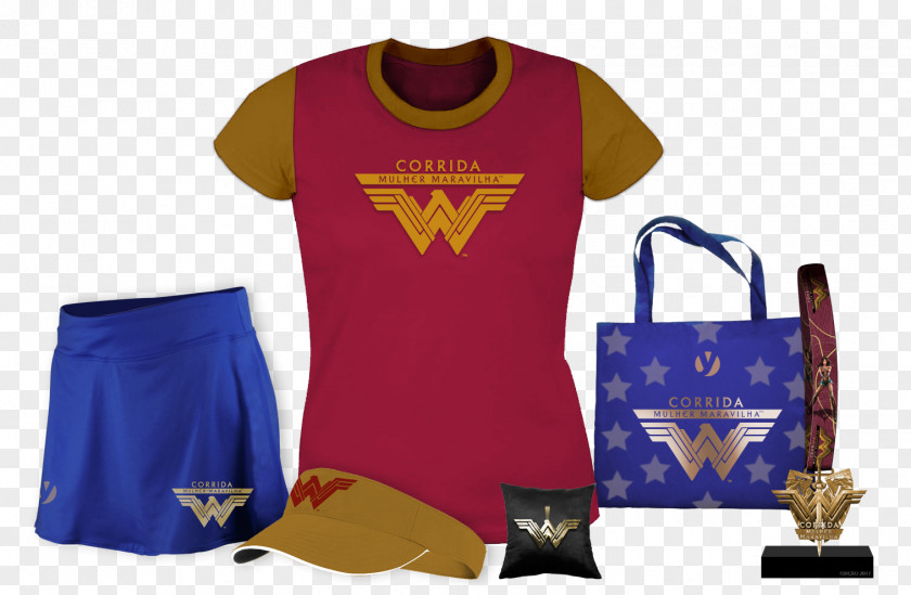 Wonder Woman Racing T-shirt Themyscira Walking PNG