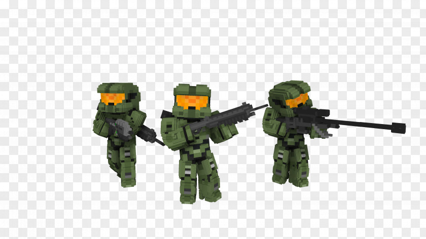 Minecraft Gun Mod Master Chief Halo 3: ODST Spartan Factions Of PNG