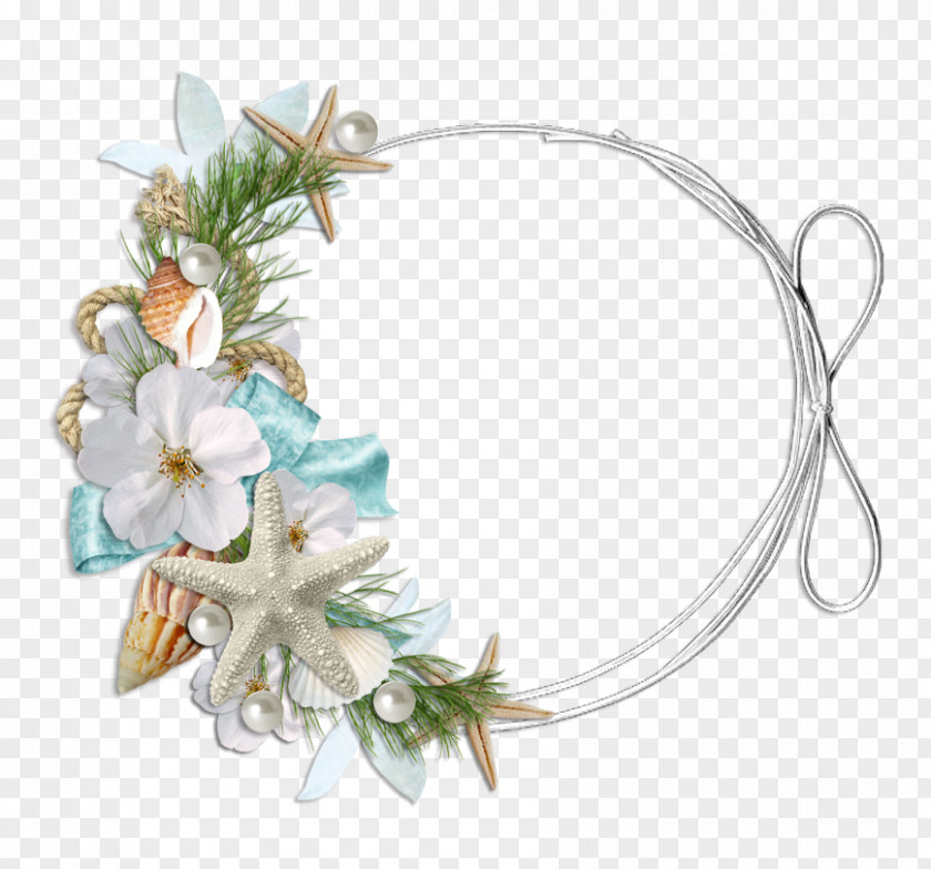 Sea Life Flower Jewellery Art Centres PNG