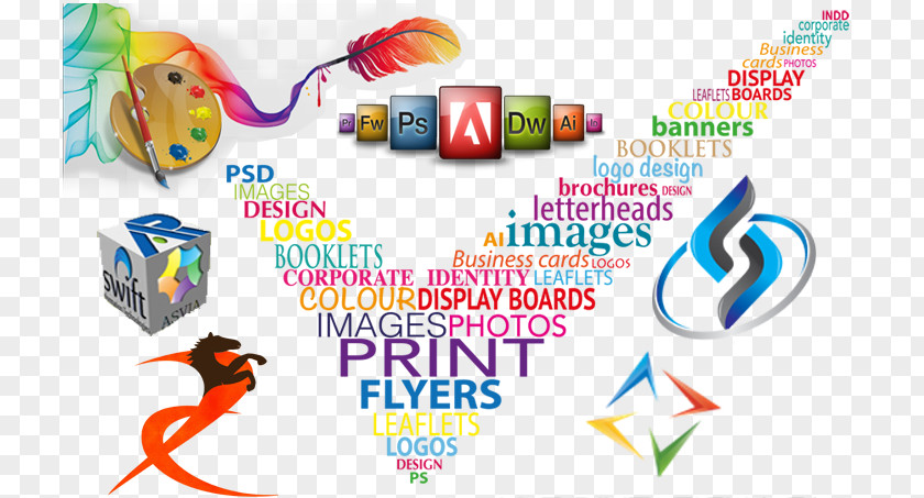 Creative Leaflets Logo Graphic Design Web PNG