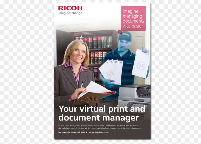 Education Office Supplies Ricoh Multi-function Printer Advertising Laser Printing PNG