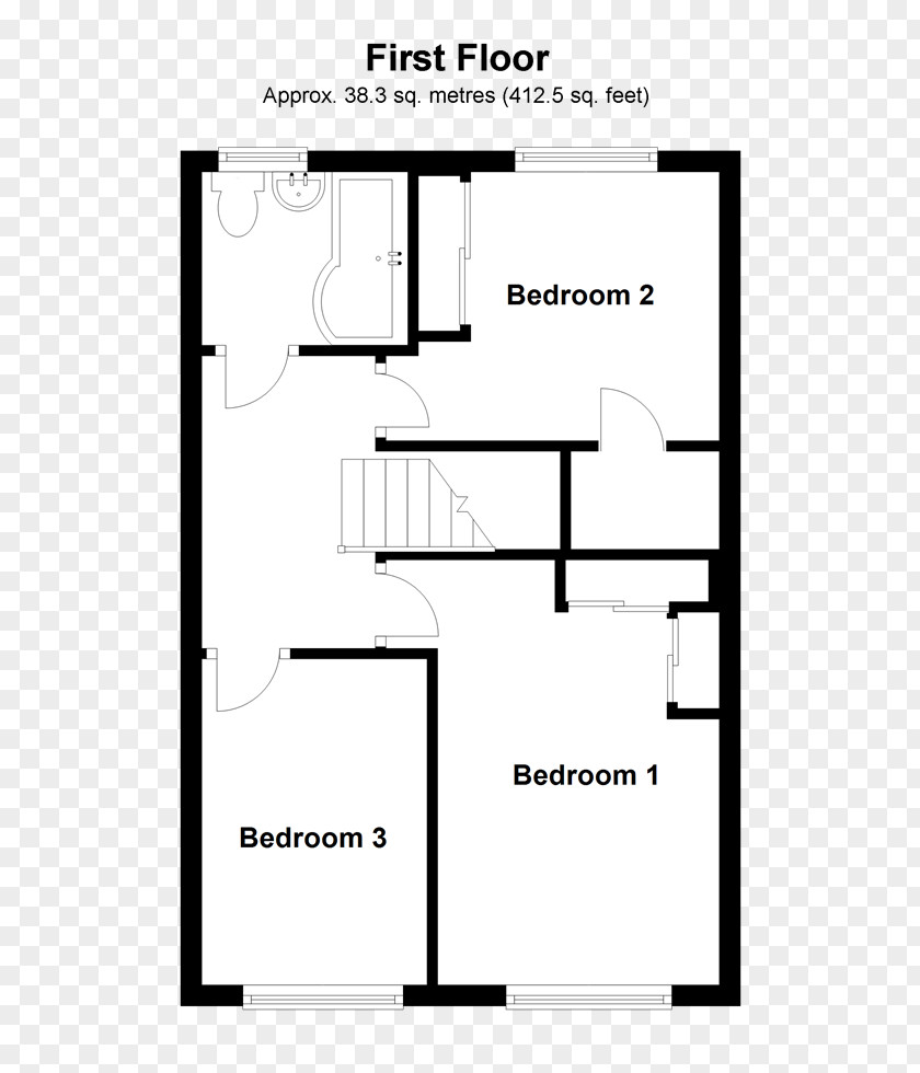 House Belfast Terenure Floor Plan Bedroom PNG
