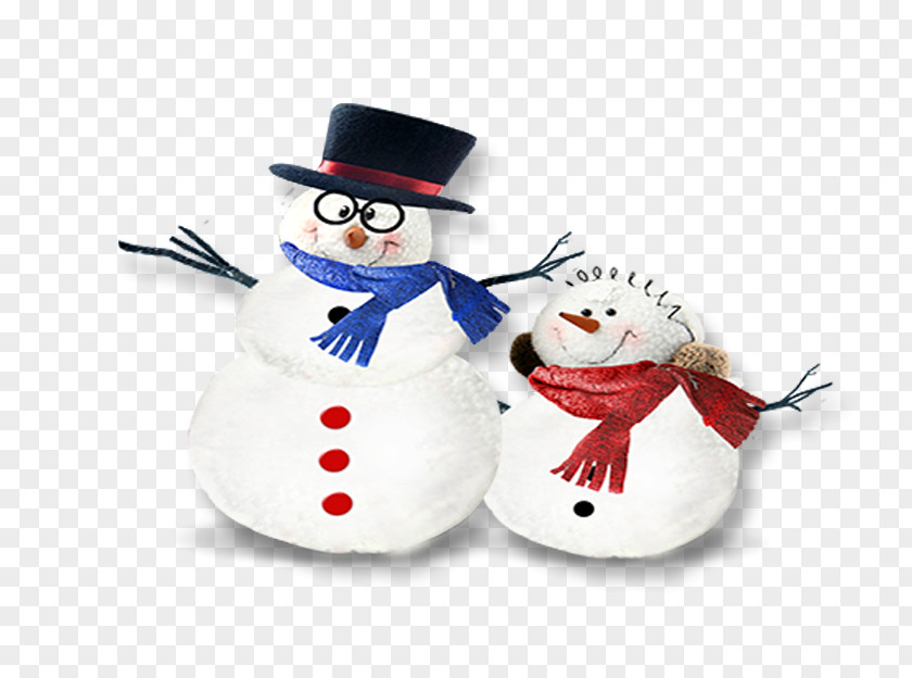 Snowman Partner Christmas PNG