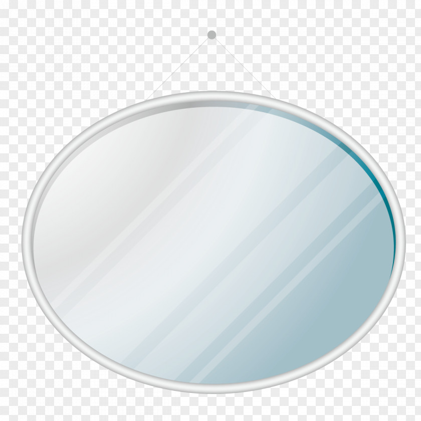 Vector Round Mirror PNG