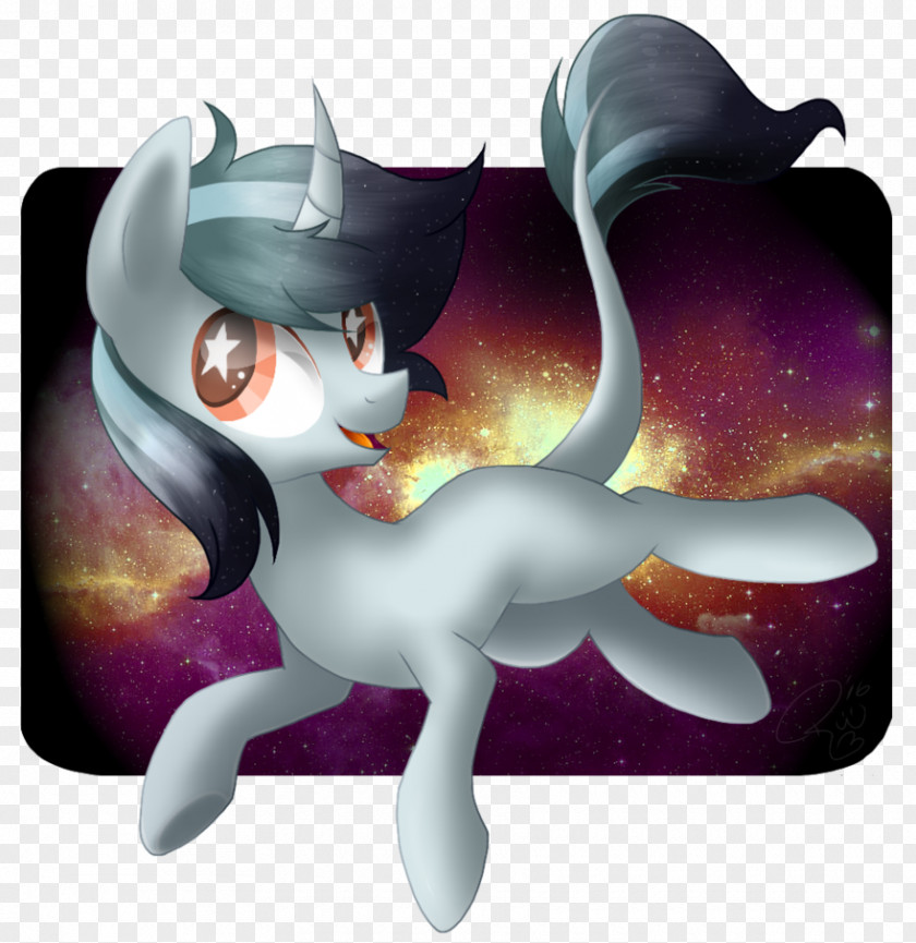 Galaxy Sky Cat Horse Desktop Wallpaper Mammal Tail PNG