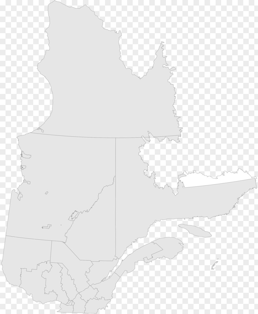 Map Suroît Eeyou Istchee Le Haut-Saint-Laurent Regional County Municipality Baie-James PNG