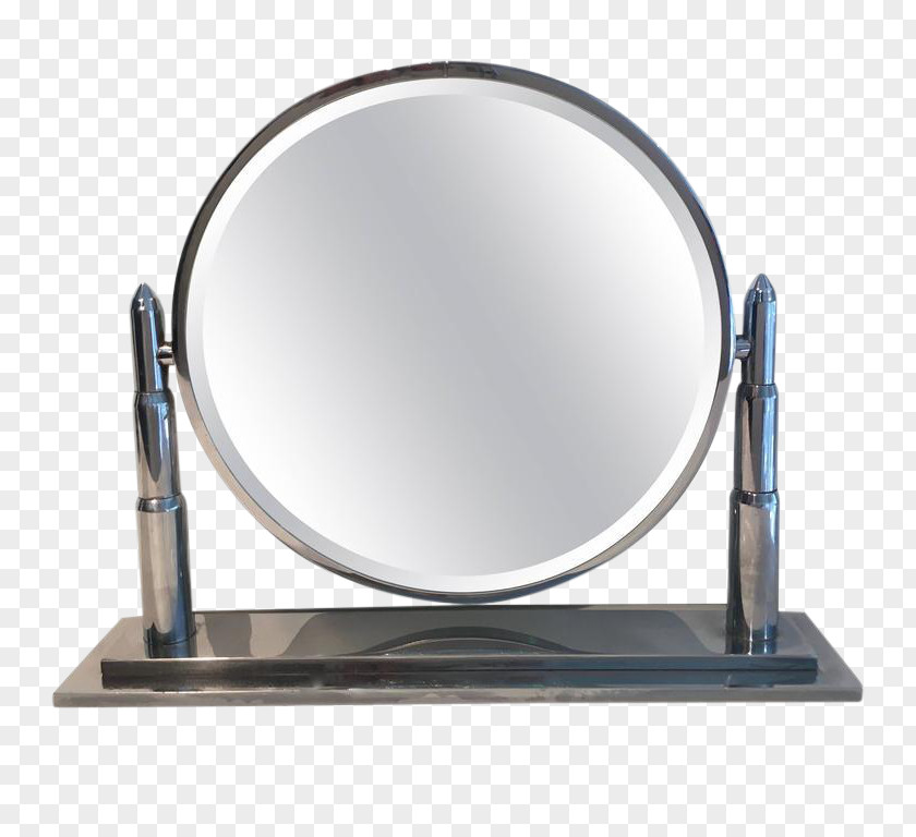 Mirror Art Deco Bathroom Cabinet Table PNG