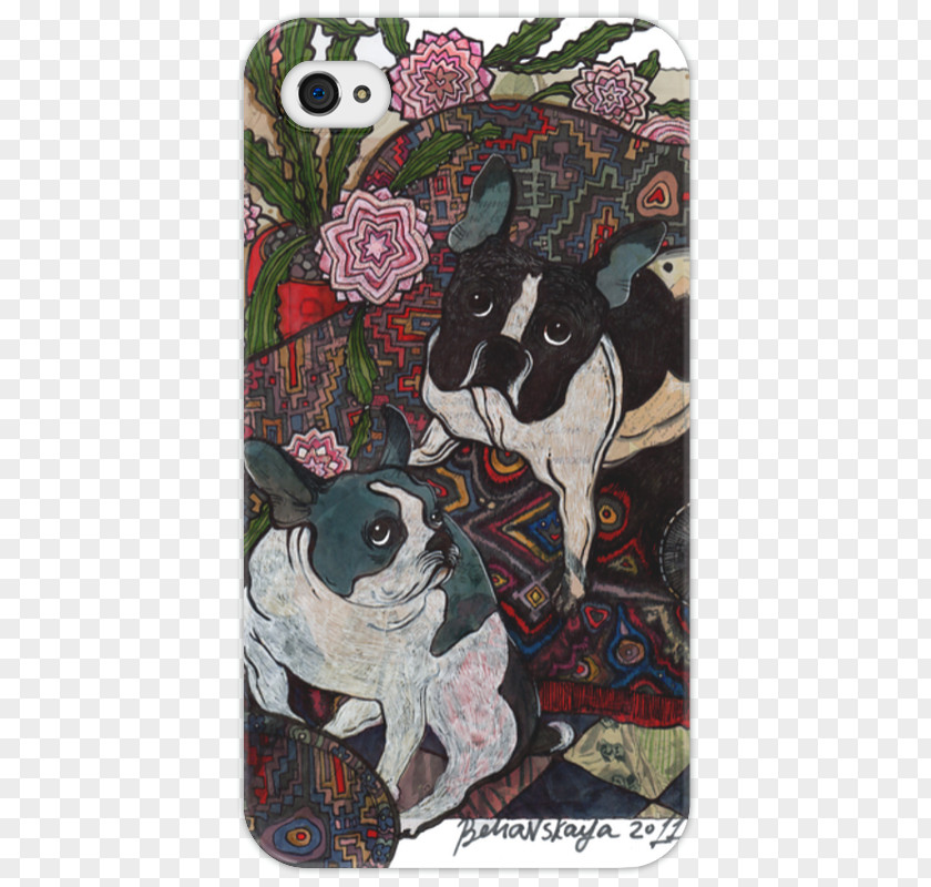 Poster Advertising IPhone 4S 5 6 French Bulldog PNG