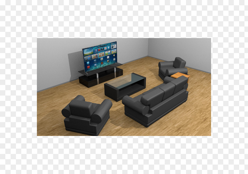 PSD Mock Up Couch Angle PNG