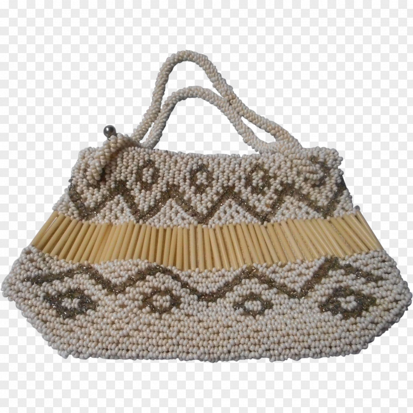 Purse Handbag Crochet Messenger Bags Beige PNG