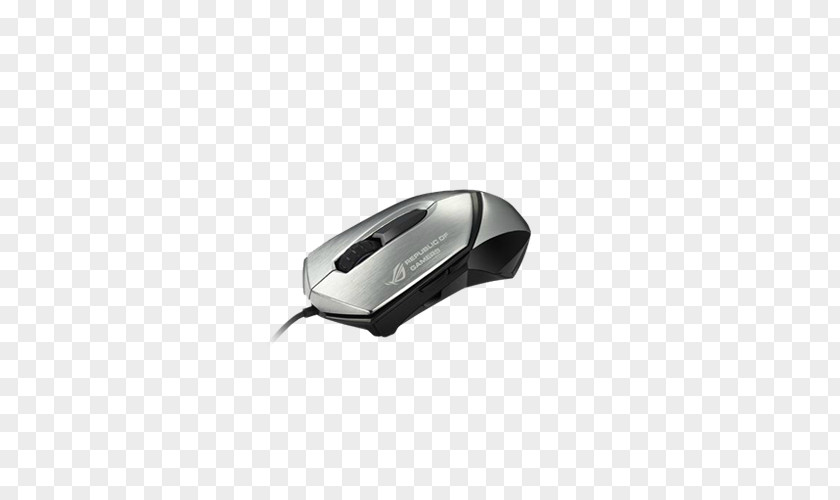 Silver Wired Mouse Computer Laptop ASUS ROG GX1000 Eagle Eye Republic Of Gamers Optical PNG