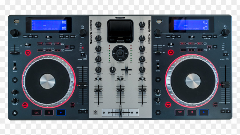 CDJ Audio Numark Mixdeck Industries DJ Controller PNG