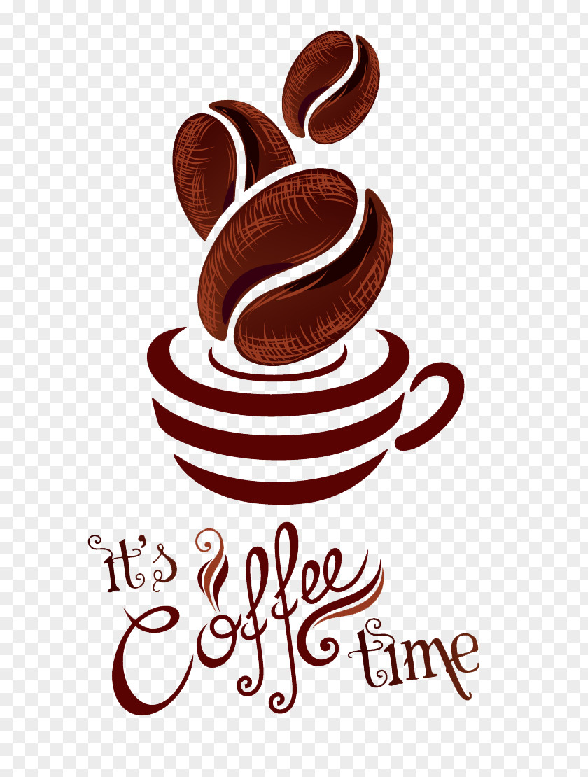 Coffee Logo Clipart Tea Cafe Latte Breakfast PNG
