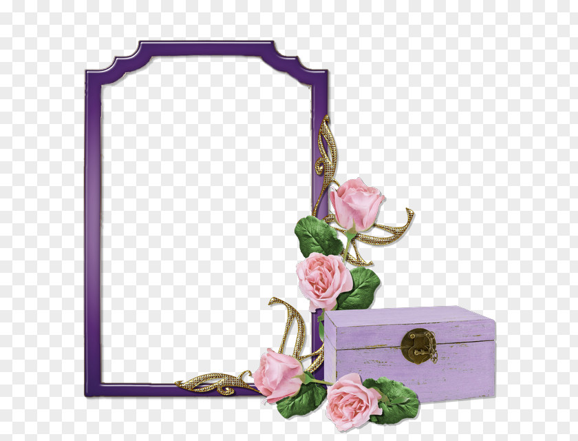 Flower Picture Frames Floral Design Painting Woman PNG