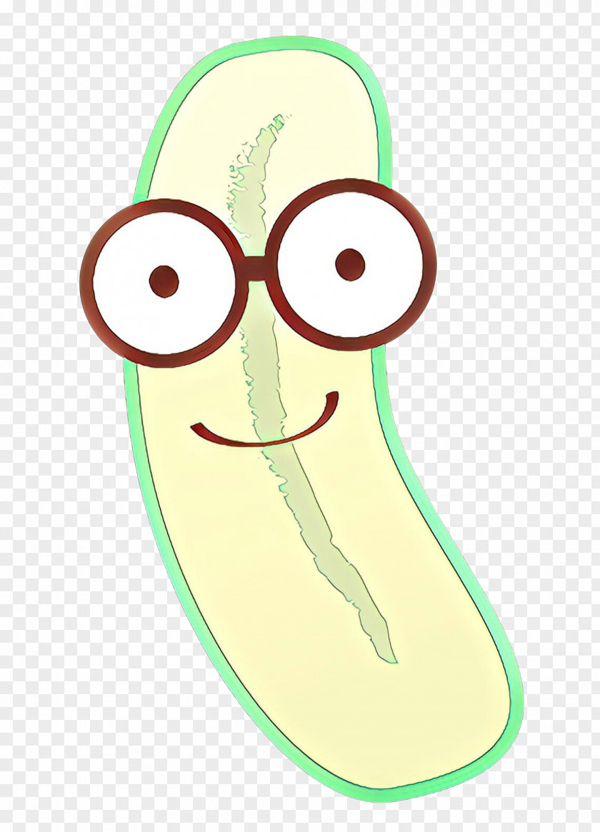 Green Cartoon Nose Vegetable Plant PNG