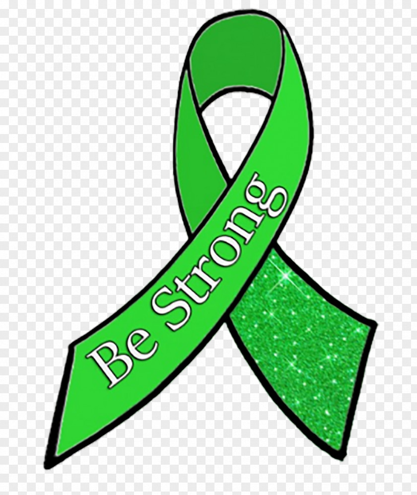 Green Ribbon Lyme Disease Awareness Cancer Red PNG