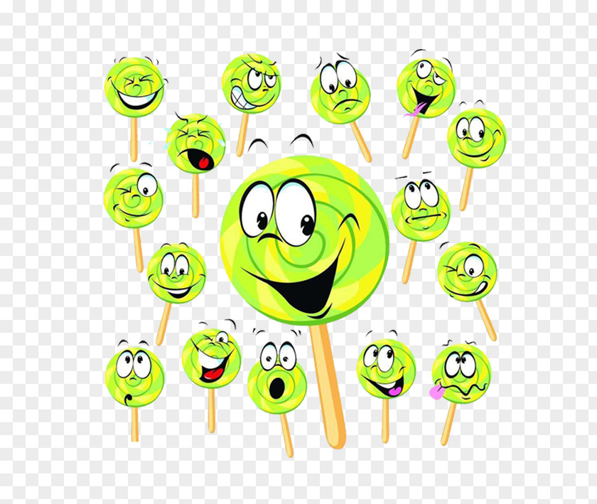 Happy Lollipop Cartoon Stock Photography Royalty-free PNG