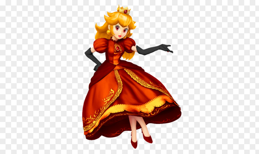 Peach Red Super Smash Bros. For Nintendo 3DS And Wii U Brawl Mario Princess PNG