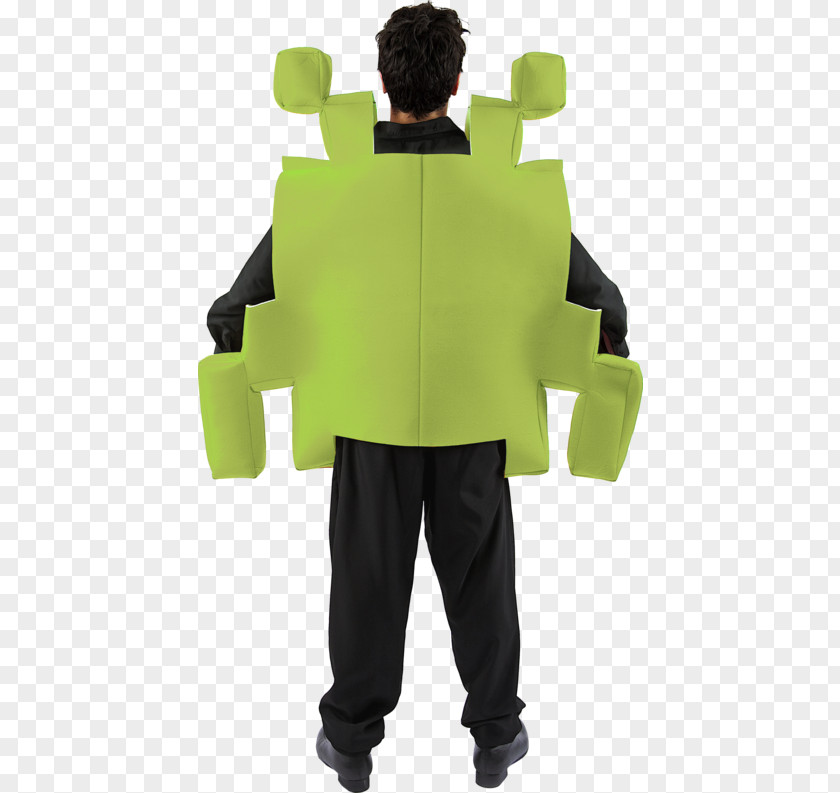 Space Invaders Costume Party Clothing Arcade Game Disguise PNG