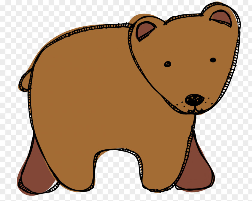 Bear Brown Bear, What Do You See? Clip Art PNG