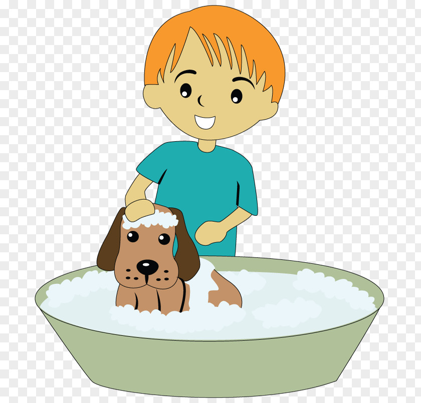 Dog Grooming Puppy Bathing Clip Art PNG