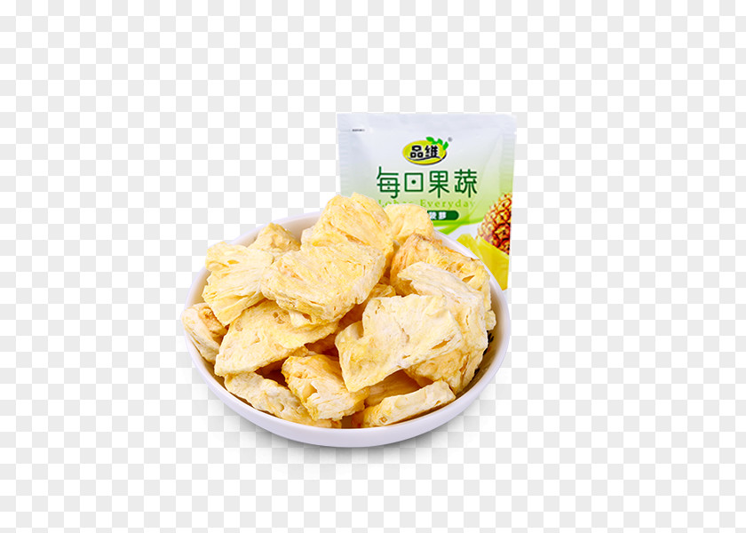 Freeze-dried Pineapple Vegetarian Cuisine Potato Chip Food Tmall PNG