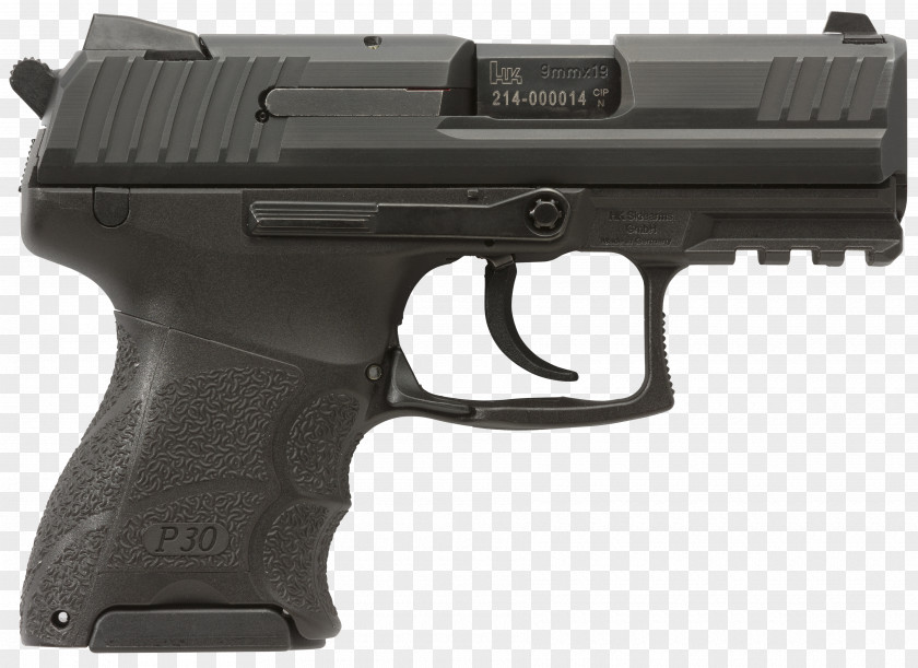 Handgun Heckler & Koch P30 Firearm Semi-automatic Pistol HK45 PNG