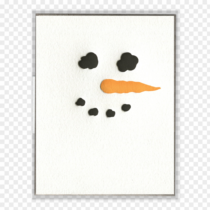 Snowman Cards Ink Meets Paper Holiday Greeting & Note Letterpress Printing PNG