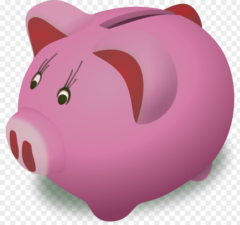 Bank Piggy Clip Art PNG