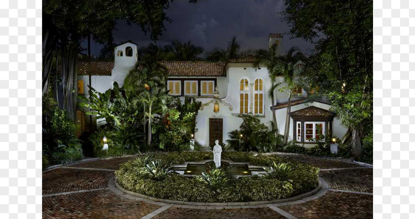 Coconut Grove Miami Beach Window House Mansion PNG