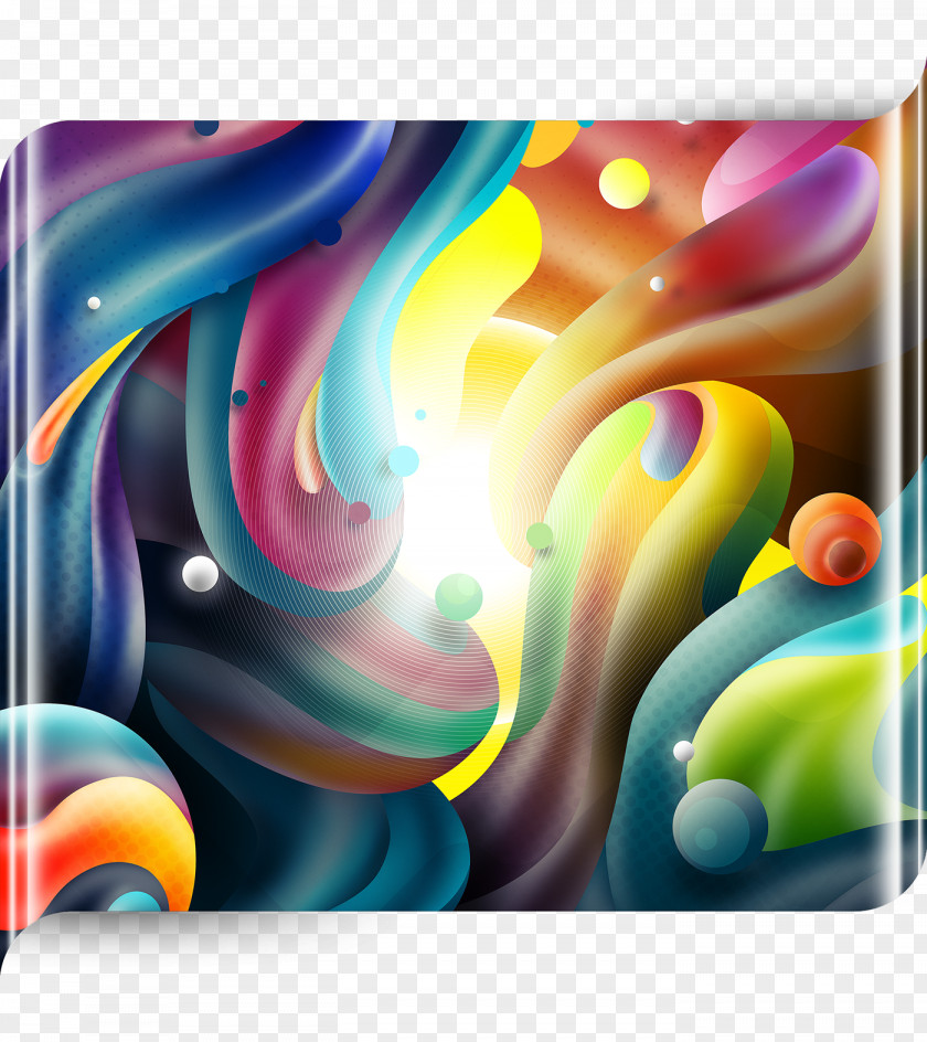 Computer Modern Art Acrylic Paint Desktop Wallpaper Resin PNG