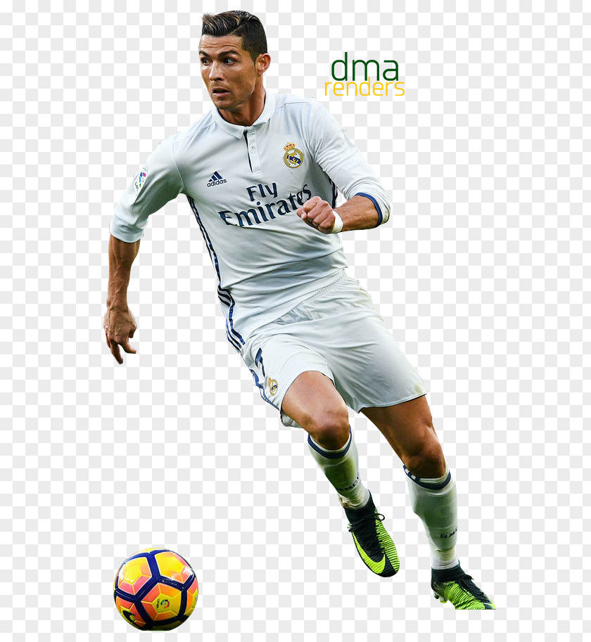 Cristiano Ronaldo Football Player Jersey PNG