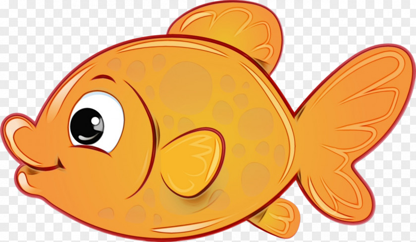 Goldfish Cartoon Fish PNG