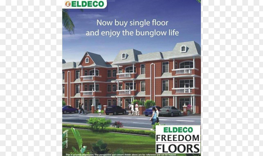 House Eldeco Estate One Apartment Square Foot PNG